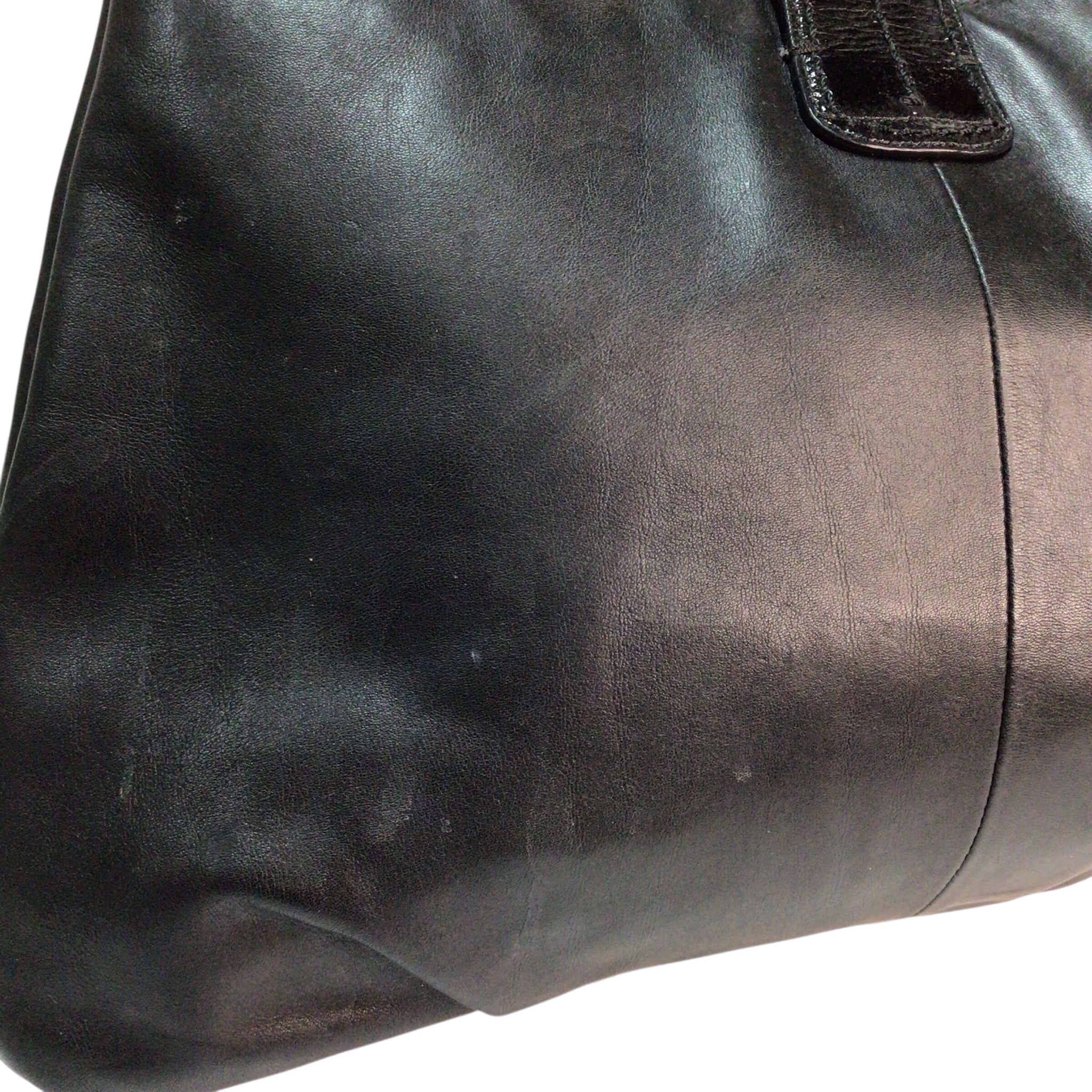 Coach SoHo East West Black Handbag