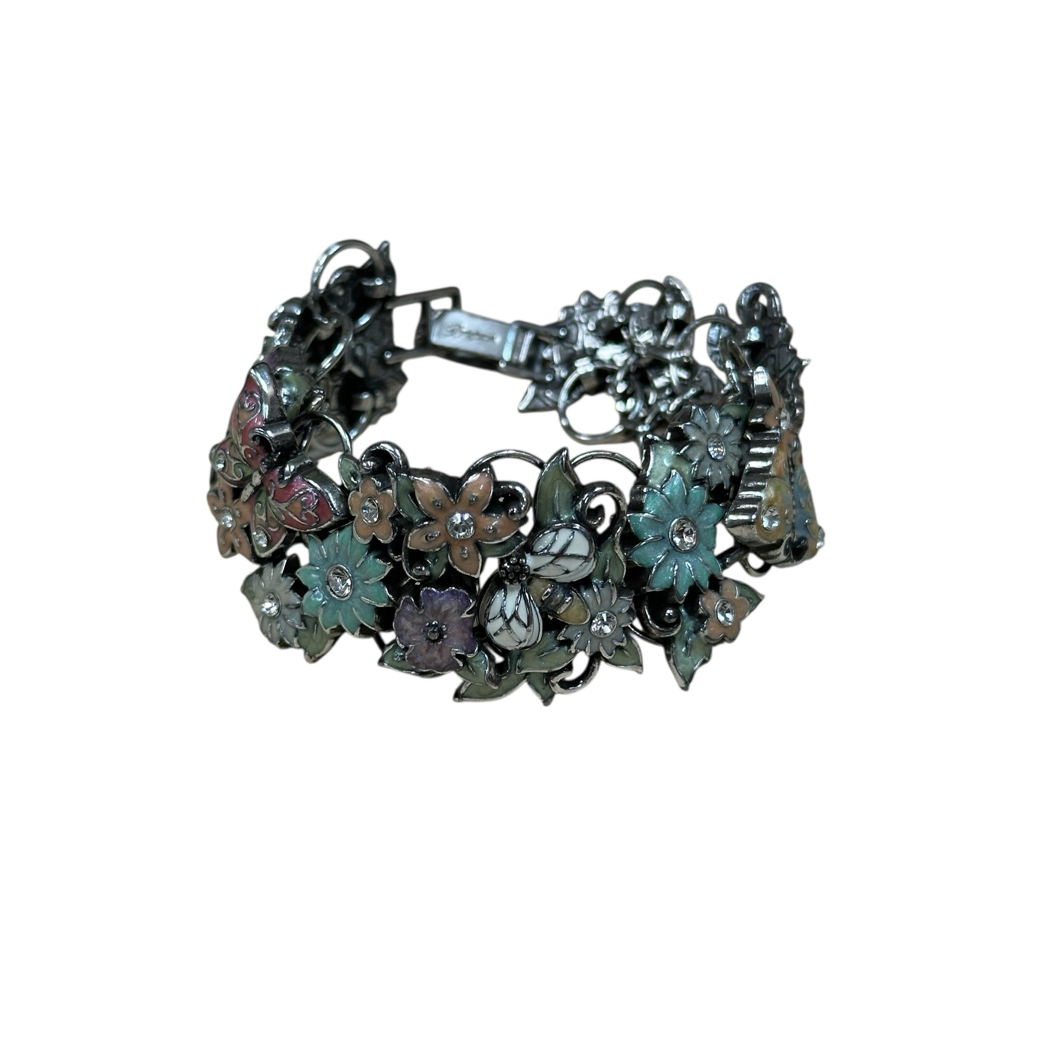 Brighton "Flutter Fantasy" Pastel Floral Bracelet