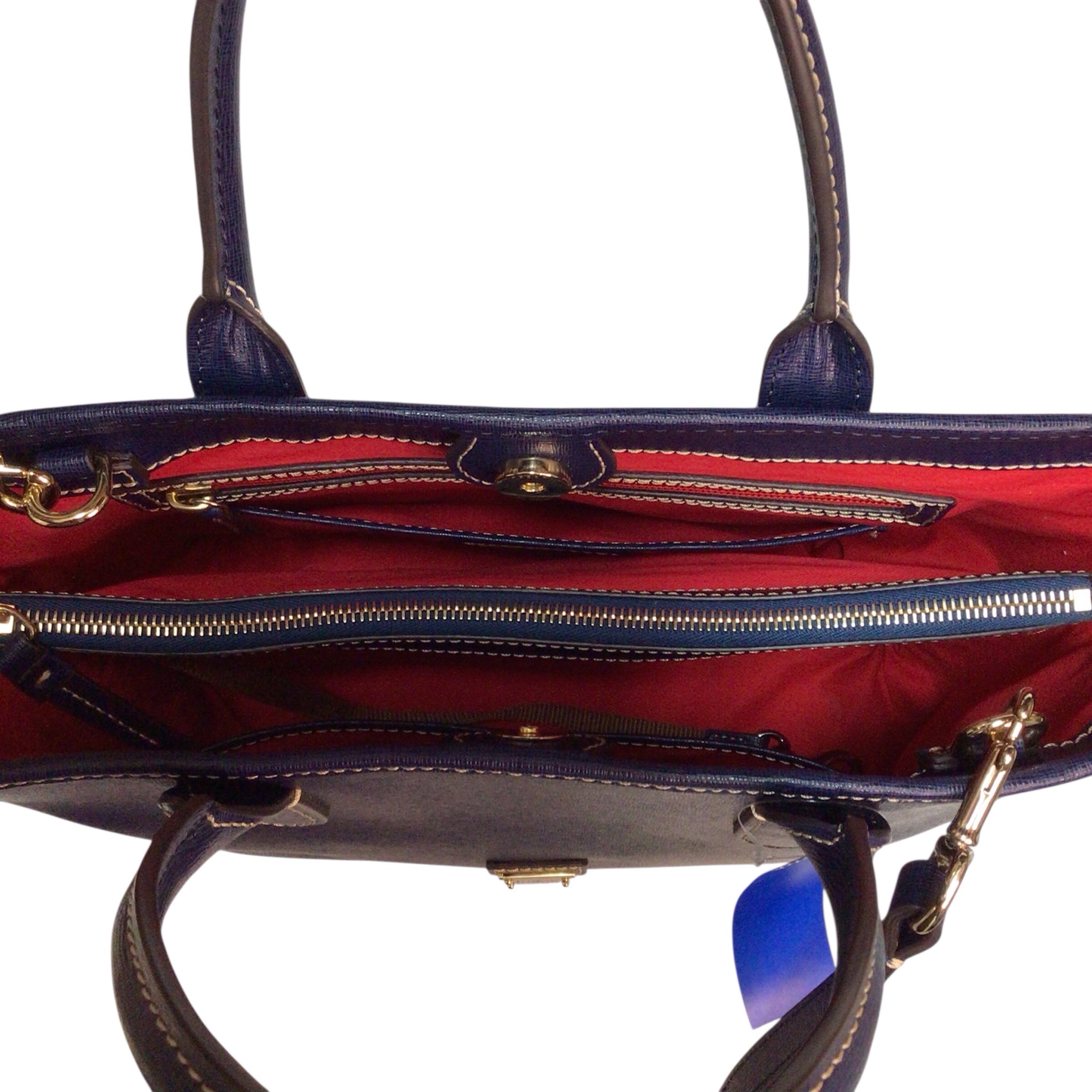 Dooney & Bourke Navy Blue  Satchel Crossbody Bag