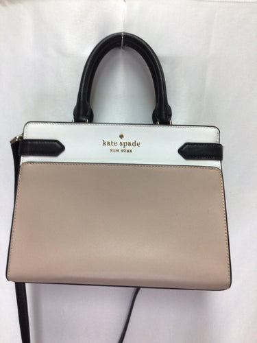Kate Spade Satchel Crossbody Bag Rose Beige