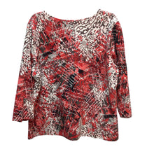 Load image into Gallery viewer, Ruby Rd Red Long Sleeve Top Size 1X