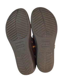 Crocs Sanrah Wedge Sandals Size 7