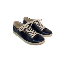 Load image into Gallery viewer, Ecco Soft 7 Women&#39;s Leather Sneakers Marine Blue Size 5-5.5 Euro 36