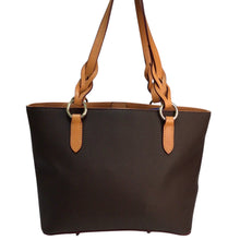 Load image into Gallery viewer, Dooney &amp; Bourke Brown Leather Handbag