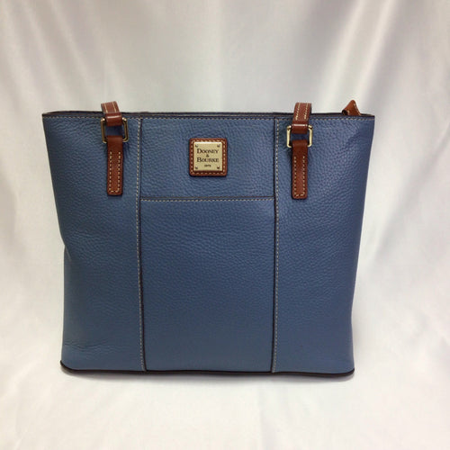 Dooney & Bourke Periwinkle Pebbled Lexington Shoulder Bag