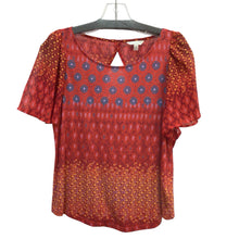Load image into Gallery viewer, Lucky Brand Red Short Sleeve Top Size SP