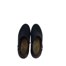 Load image into Gallery viewer, Clarks Collection Black Ankle Boots Size 7.5