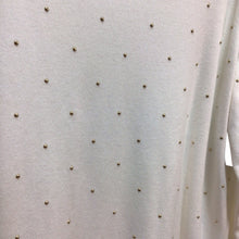 Load image into Gallery viewer, Chico&#39;s White Beads Long Sleeve Top Size 4 XXL