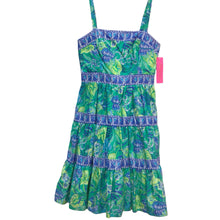 Load image into Gallery viewer, Lilly Pulitzer Casidee Cotton Dress Botancial Green Size 4 NWT