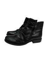 Load image into Gallery viewer, Miz Mooz Layla Black Leather Ankle Boots Size EU 39 / US 8.5-9