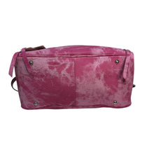 Load image into Gallery viewer, Aimee Kestenberg Let&#39;s Ride Pink Tie Dye Leather Satchel Shoulder Bag NWT