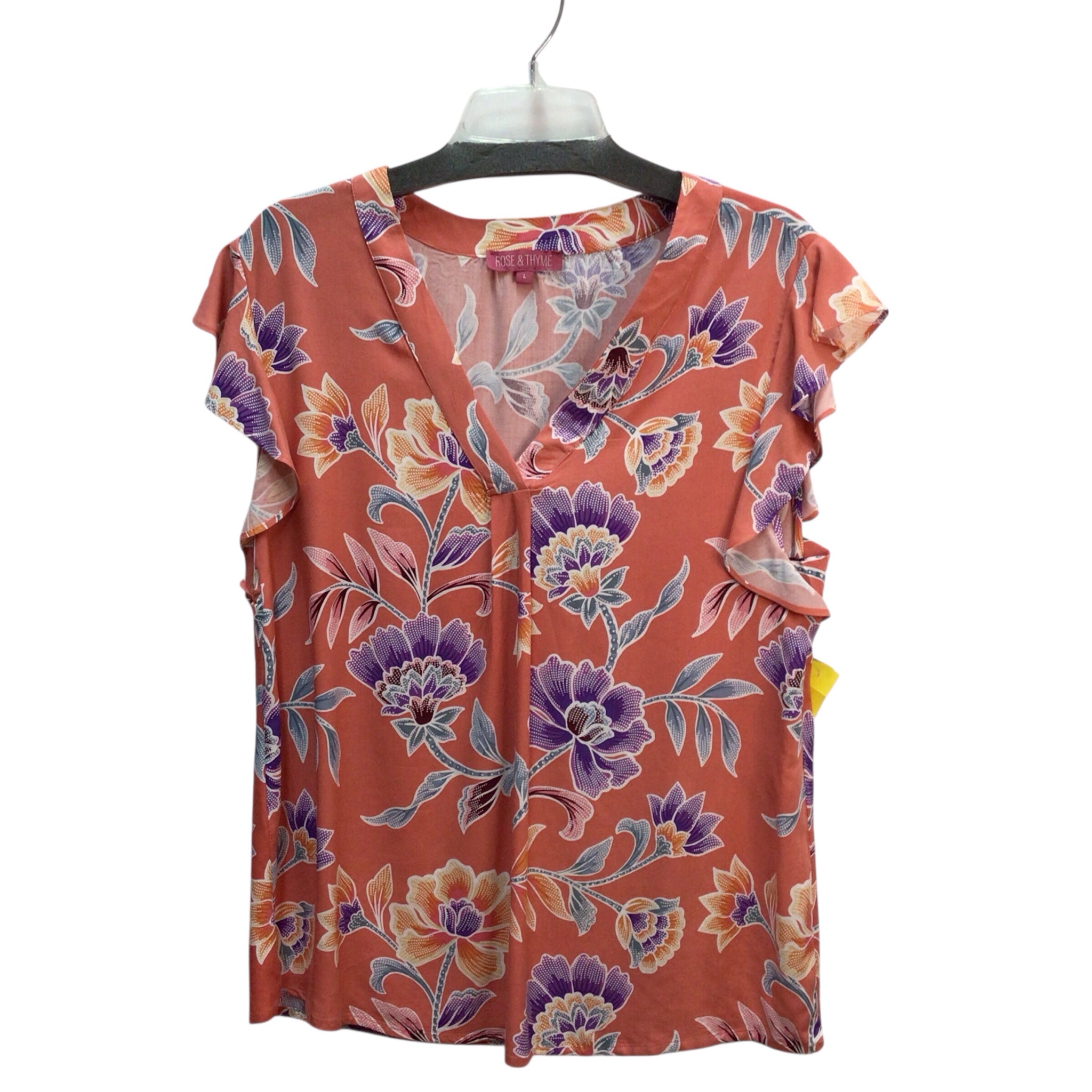 Rose & Thyme Sleeveless Top Size L