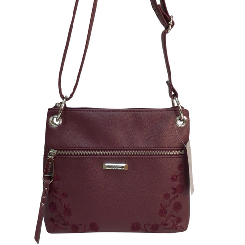 Rosetti Wine Crossbody Bag