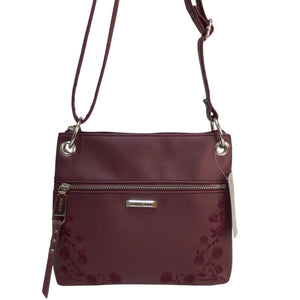 Rosetti Wine Crossbody Bag