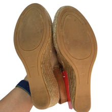 Load image into Gallery viewer, Toni Pons Canvas Wedge Sandal Size 6.5