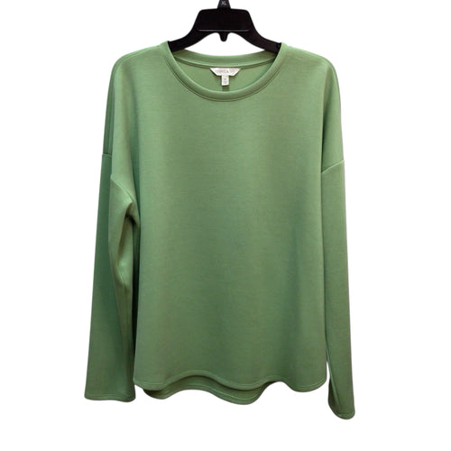 Crown & Ivy Green Long Sleeve Top Size XL