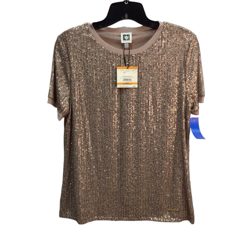 Anne Klein Short Sleeve Top Size S NWT