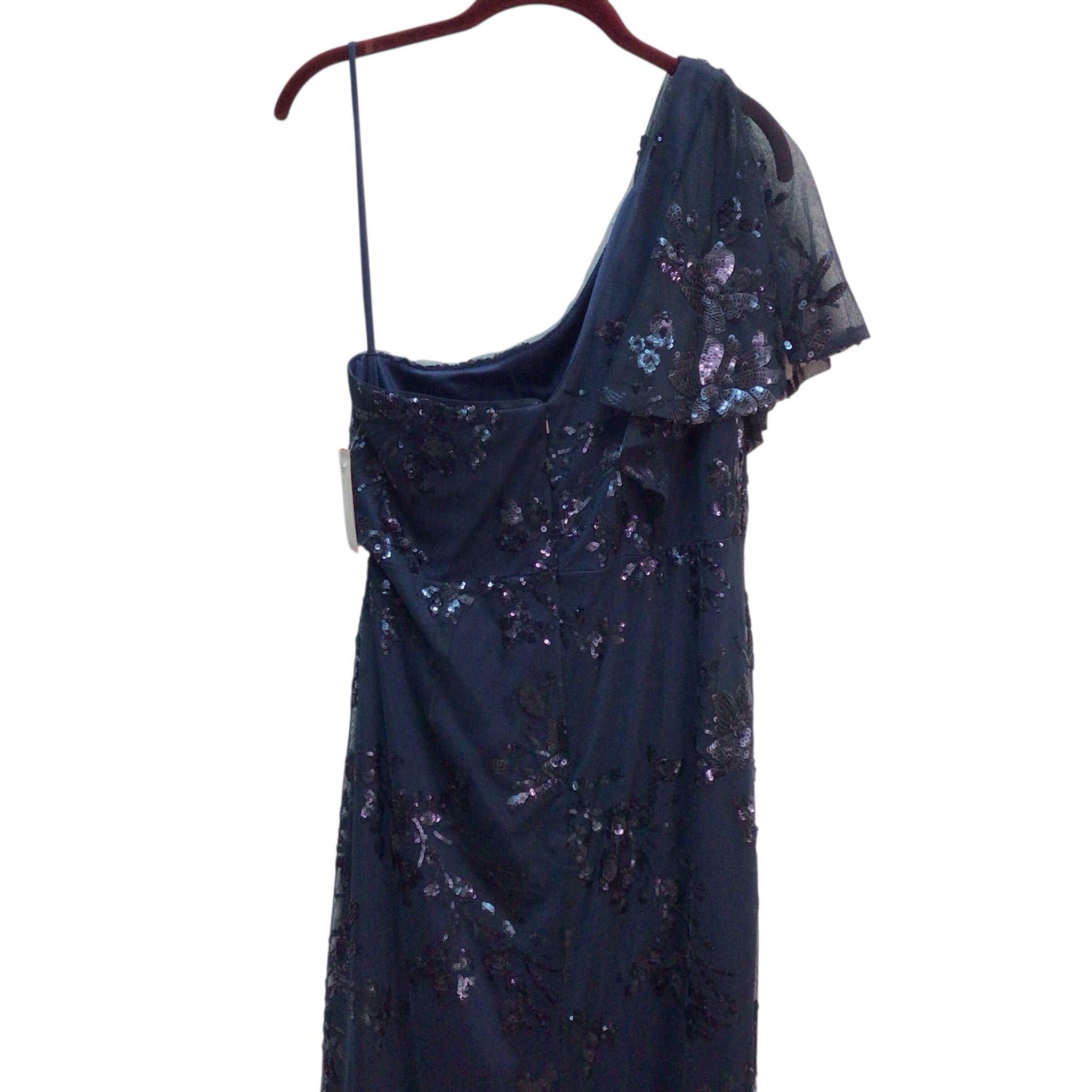 Marchesa Notte One Shoulder Evening Dress Size 12