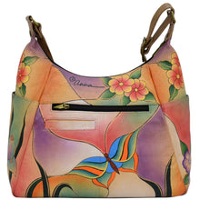 Load image into Gallery viewer, Anuschka Large Multi Pocket Hobo Handbag - 8060