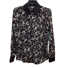 Load image into Gallery viewer, Catherine Malandrino Long Sleeve Top Size S