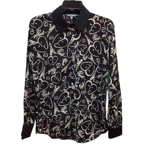 Catherine Malandrino Long Sleeve Top Size S