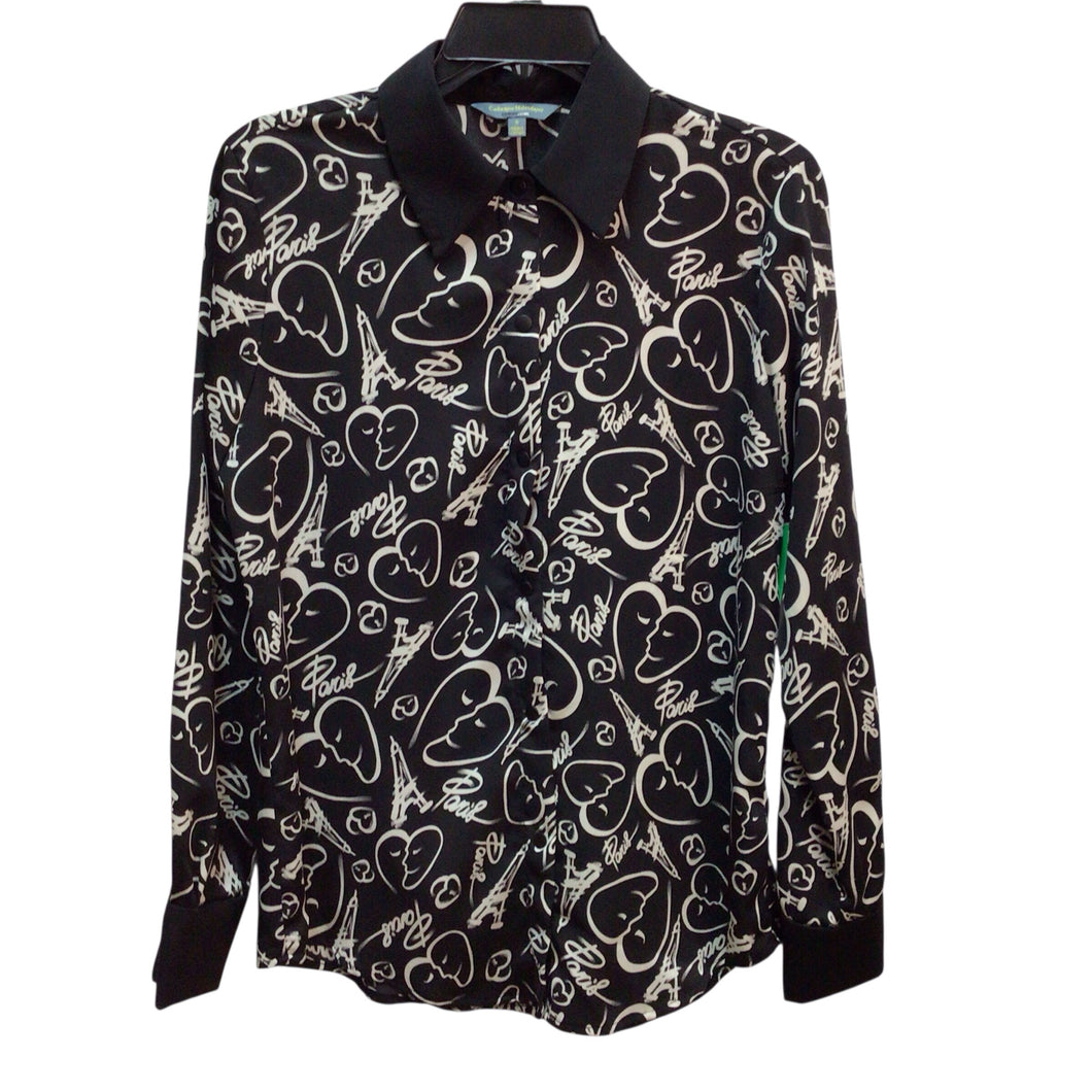 Catherine Malandrino Long Sleeve Top Size S
