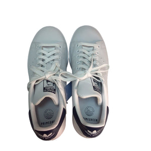 Adidas Stan Smith White Collegiate Navy Primegreen Sneakers Size 7.5