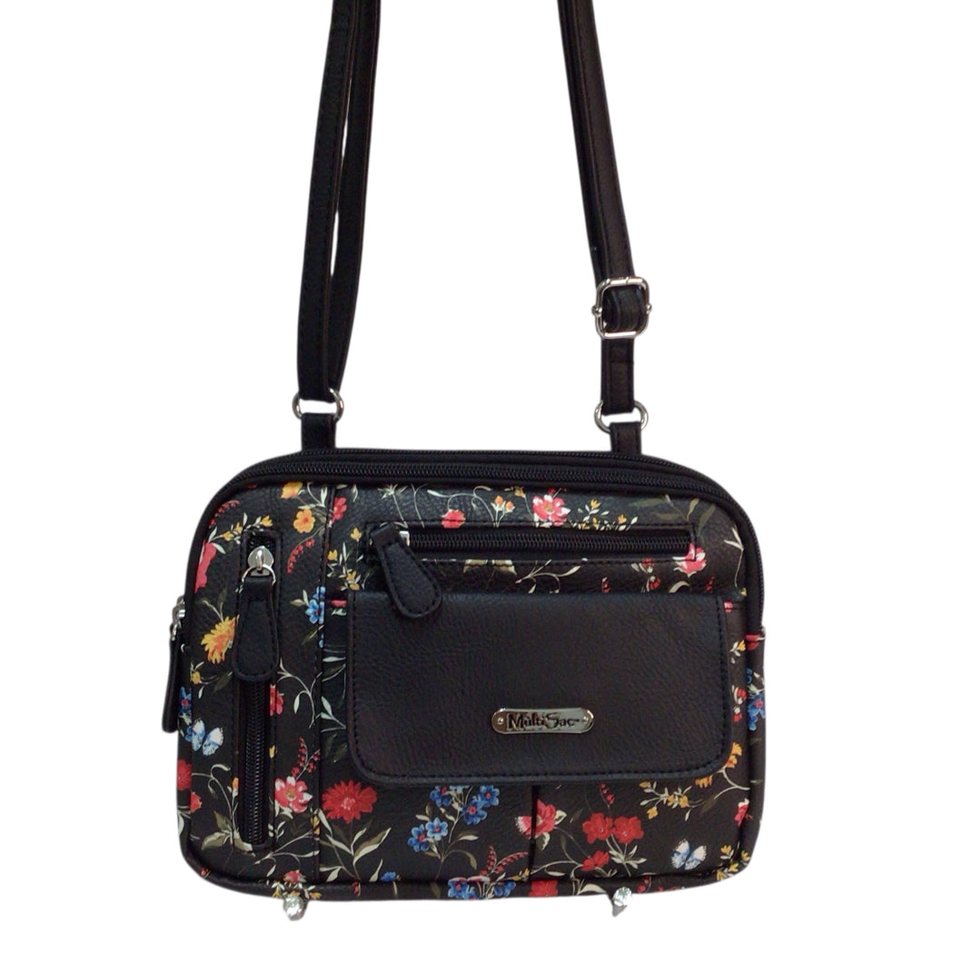 MultiSac Floral Crossbody Bag