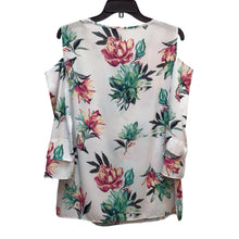 Load image into Gallery viewer, JM Collection Cold Shoulder Long Sleeve Top Size M