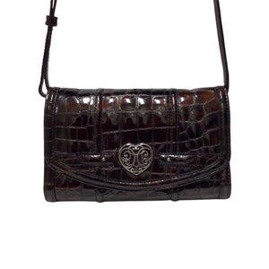 Brighton Crossbody Wallet Bag Brown