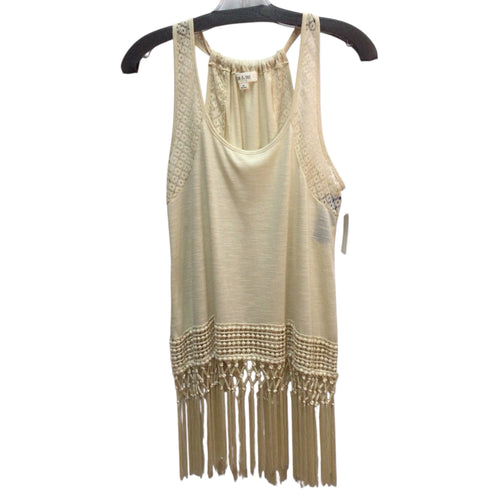 Taylor Sage Cream Sleeveless Top Size Medium NWT
