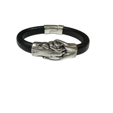 Load image into Gallery viewer, Hand &amp; Paw Project Leather Bracelet