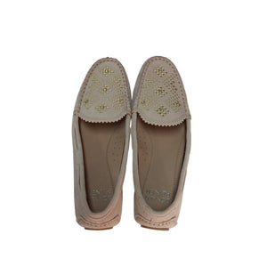 Donald Pliner Rebina Loafer Suede Sand Size 8