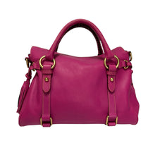 Load image into Gallery viewer, Dooney &amp; Bourke Florentine Leather Satchel Pink