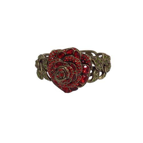 Heidi Daus Rose Elegance Crystal Floral Bracelet
