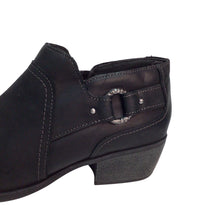 Load image into Gallery viewer, Clarks Collection Black Ankle Boots Size 7.5