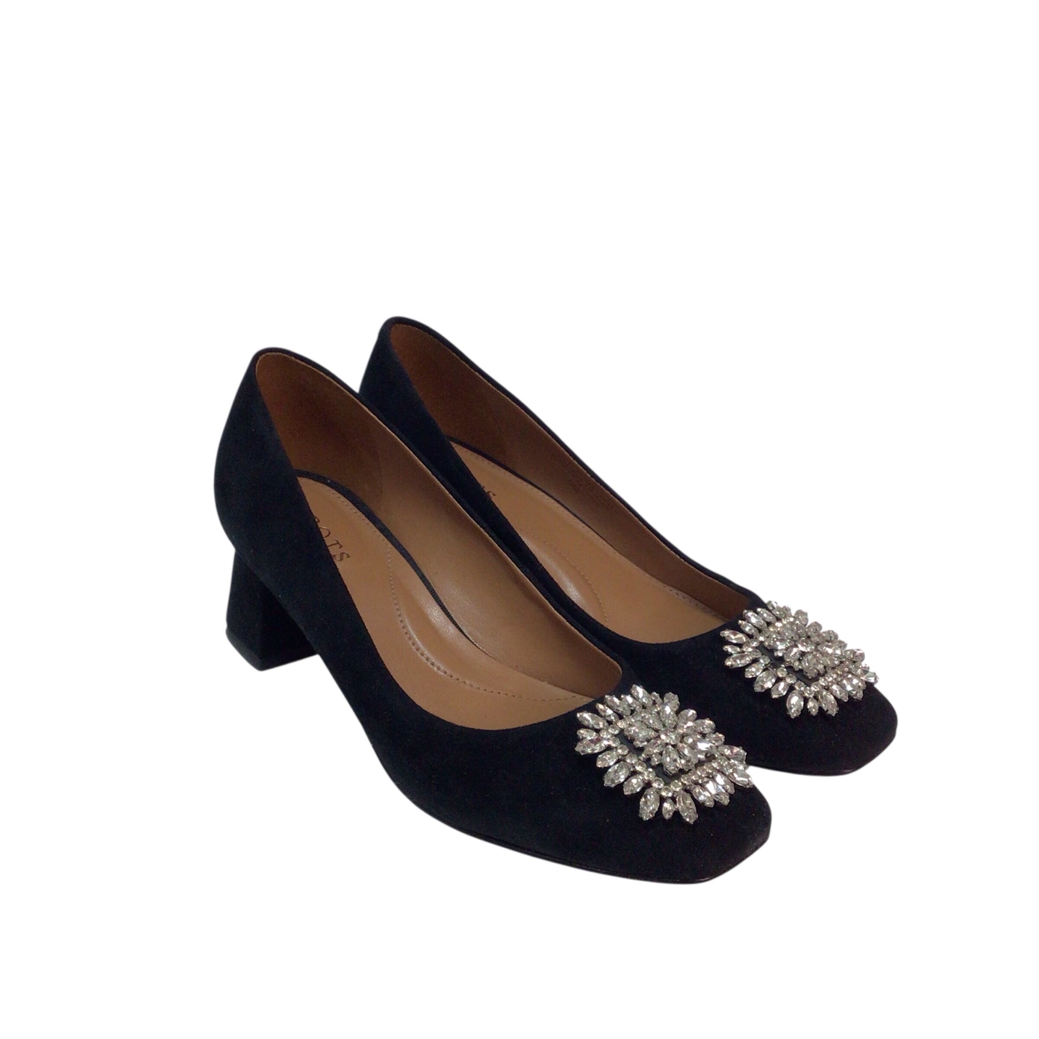 Talbots Carlye Embellished Block Heels Size 6M