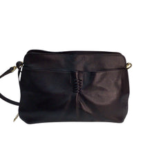 Load image into Gallery viewer, Lodis Leather Crossbody Bag Black