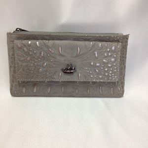 Large Gray Brahmin Wilmington Wallet