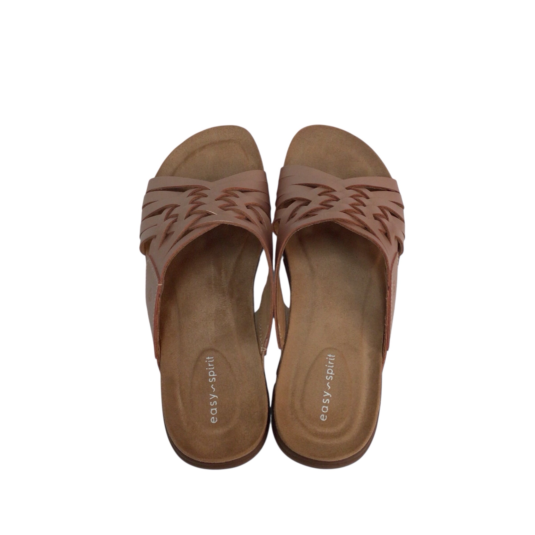 Easy Spirit Rose Gold Meadow Slip On Sandals Size 9.5M