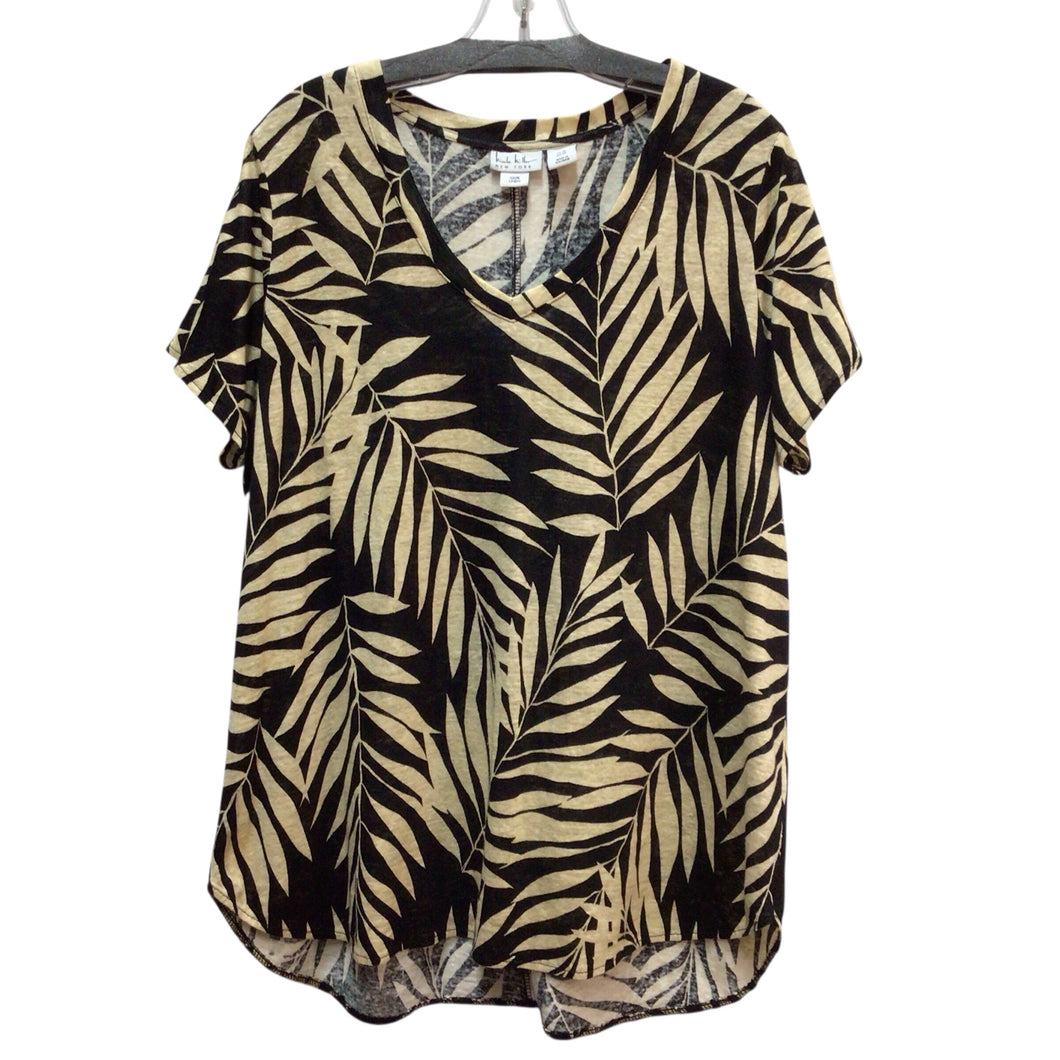 Nicole Miller Short Sleeve Top Size 1X