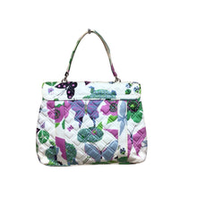 Load image into Gallery viewer, Vera Bradley Floral Butterfly Satchel