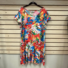 Load image into Gallery viewer, C&#39;EST LA VIE Short Sleeve Dress Multicolor - Size Large