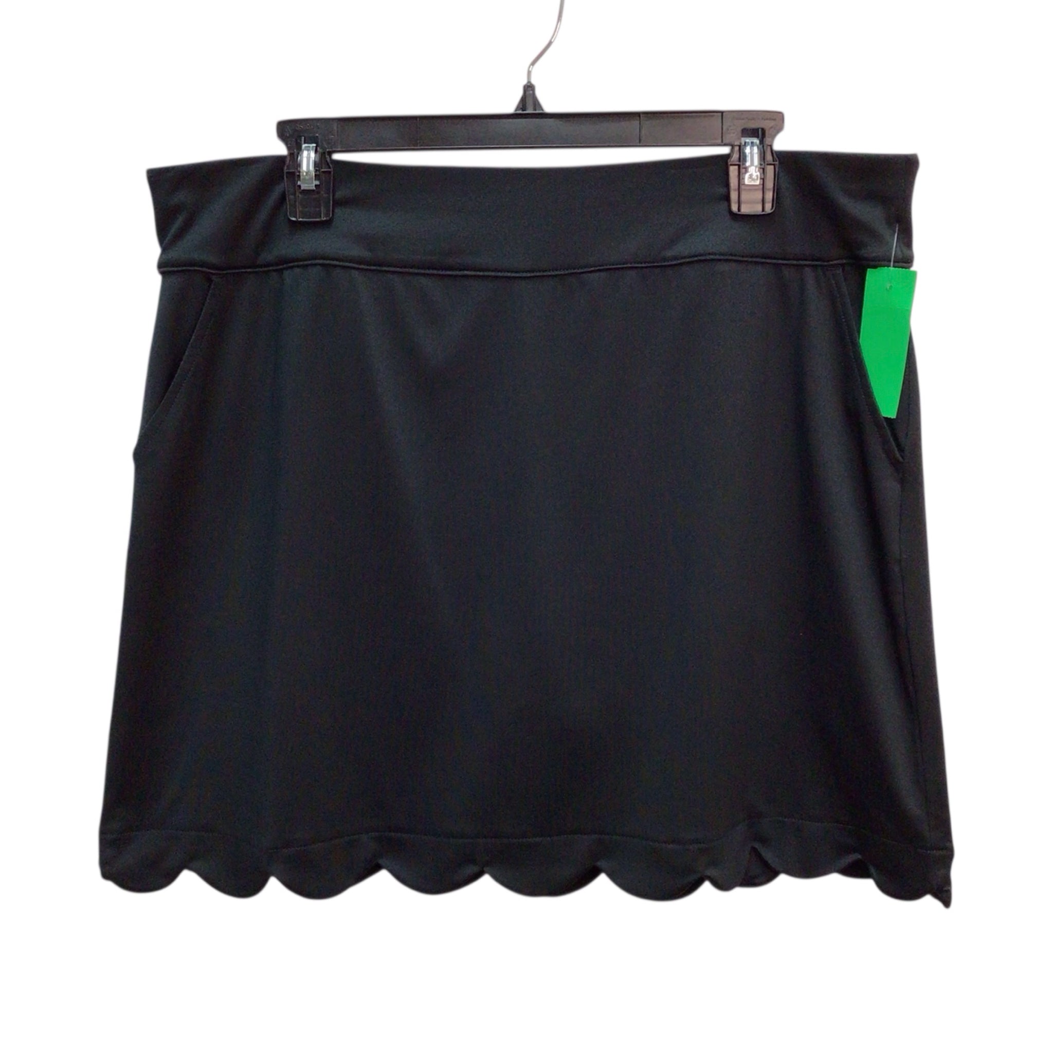 Coral Bay Black Golf Skort Size L