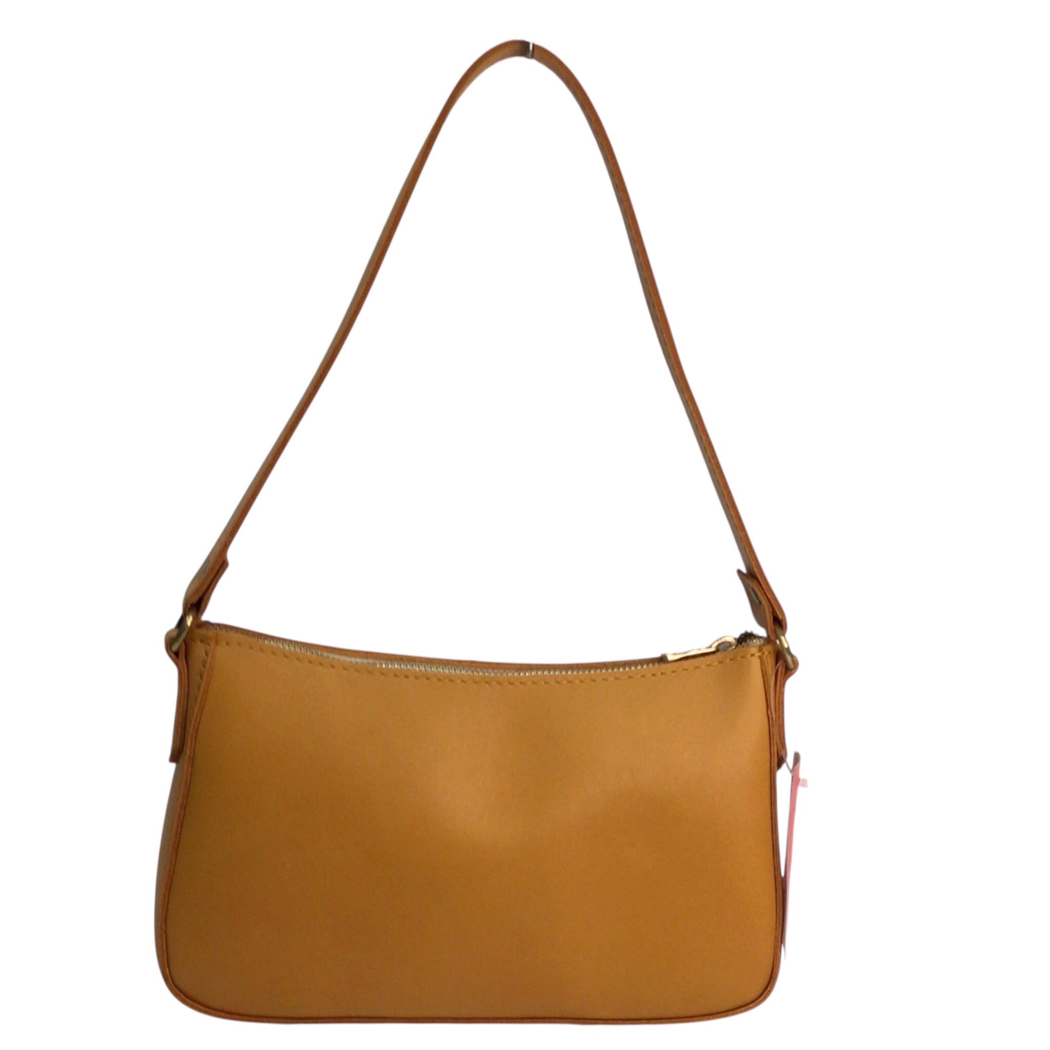 Portland Leather Small Mustard "Lucy Shoulder Bag"/Handbag