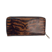 Load image into Gallery viewer, Patricia Nash Tiger Print Leather Wallet