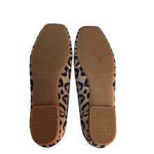 Load image into Gallery viewer, Vivaia Tan and Black Leopard Flat Shoes Size 7