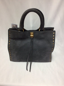 Rebecca Minkoff Small Gray Suede  Satchel