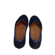 Load image into Gallery viewer, Spring Step Suede Navy Loafers Size 8.5