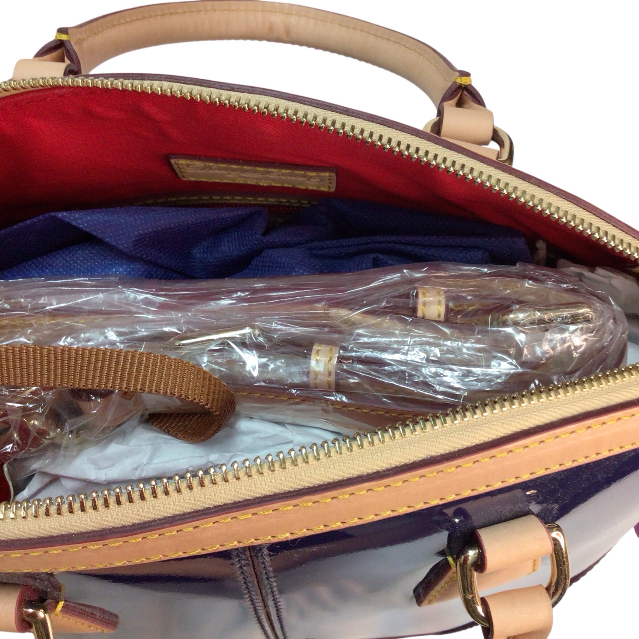 Dooney & Bourke Indigo Domed Satchel NWT